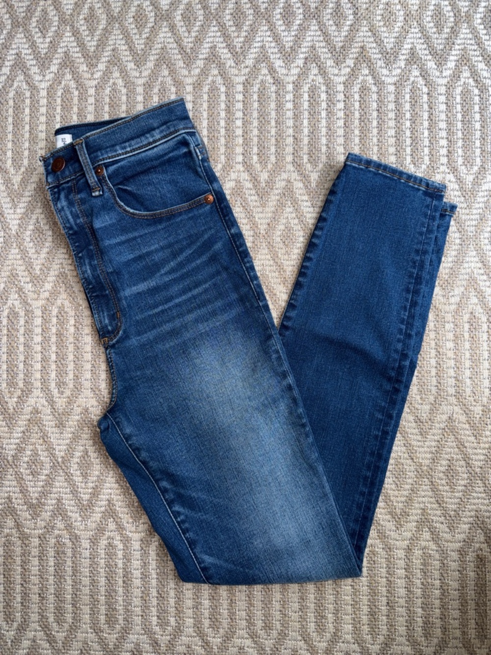 Women’s Blue Super Skinny Ultra High Rise Jeans
